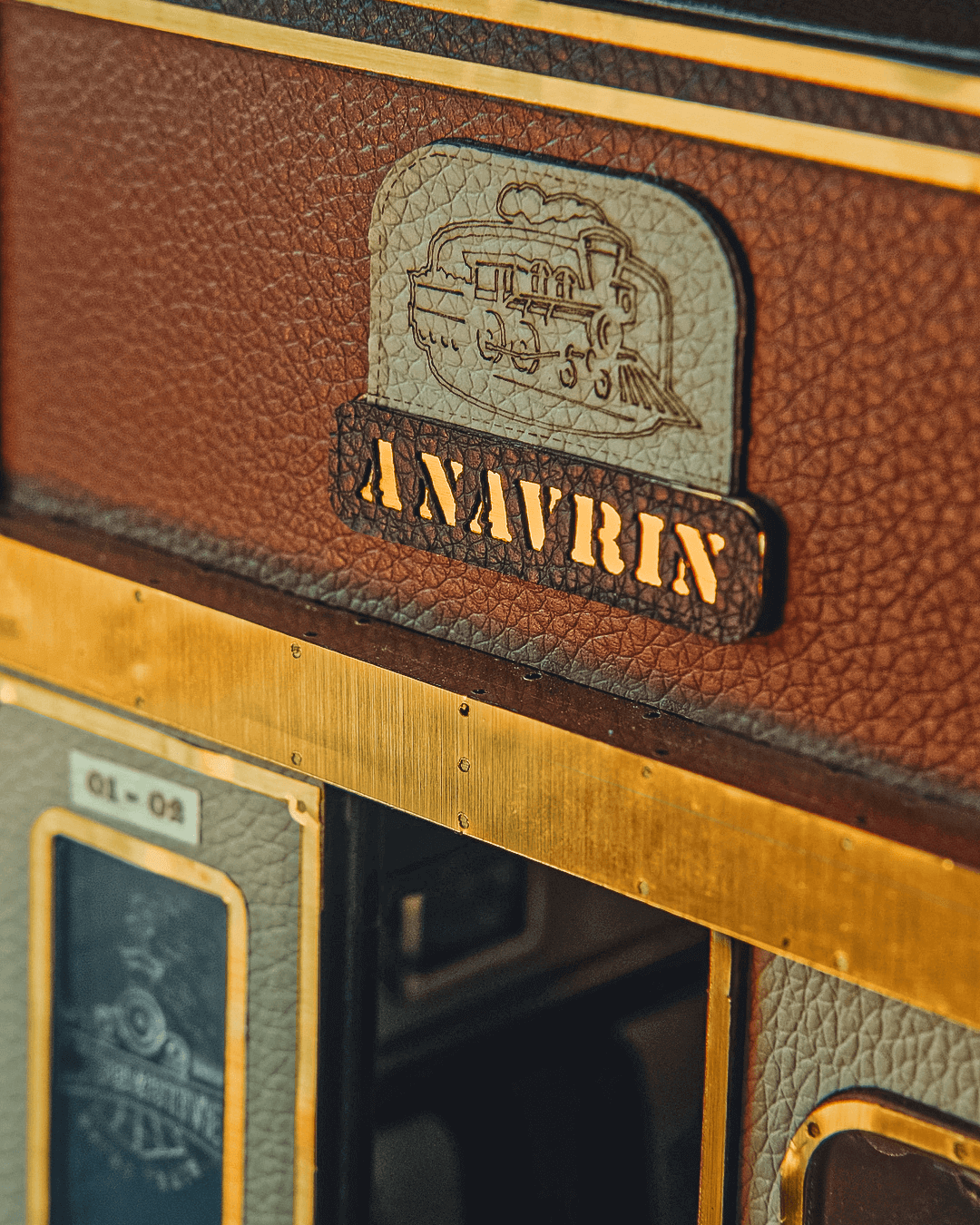 Moving 1940s Train Cabin Book Nook Kit